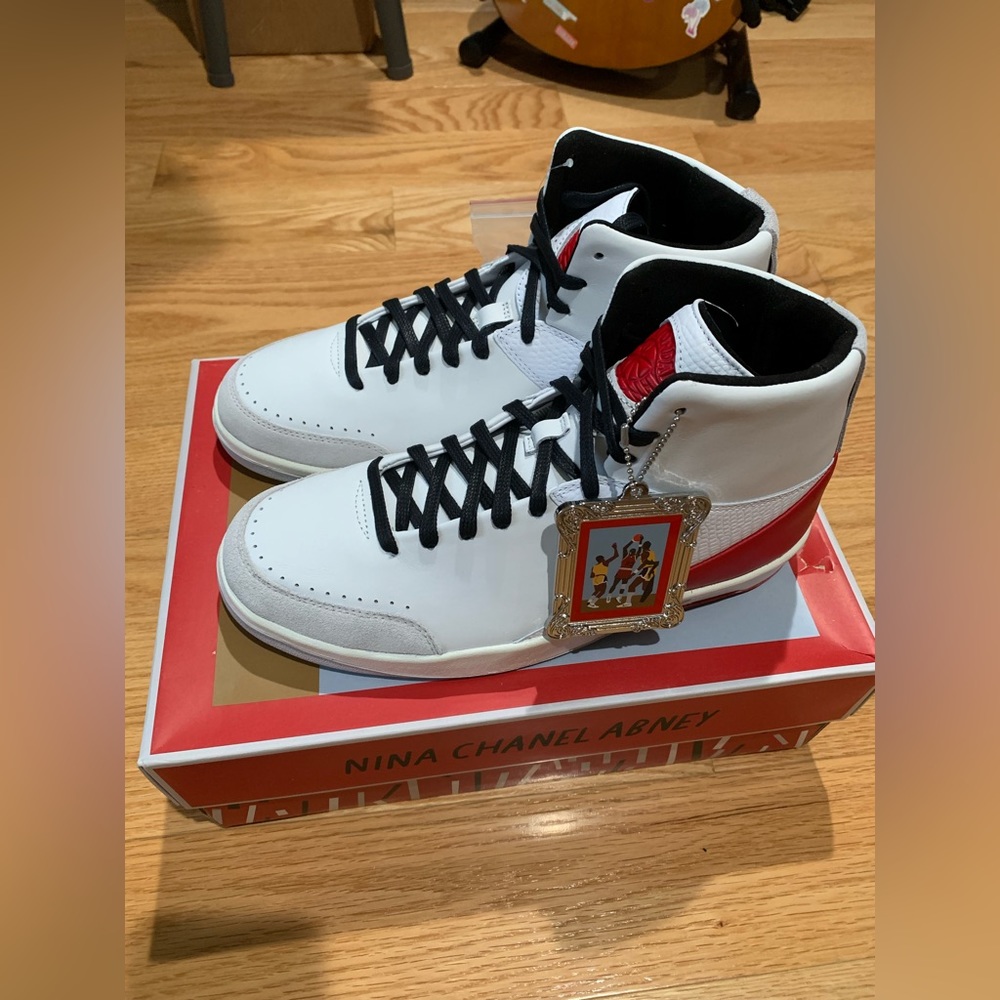 WMNS Air Jordan 2 Retro x Nina Chanel Abney Womens US size 10.5 or mens size 9.